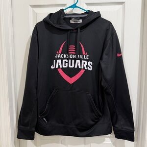 Team Apparel Jacksonville Jaguars Black Athletic Hoodie